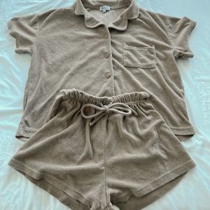 Beginning Boutique - Terry Cloth Set